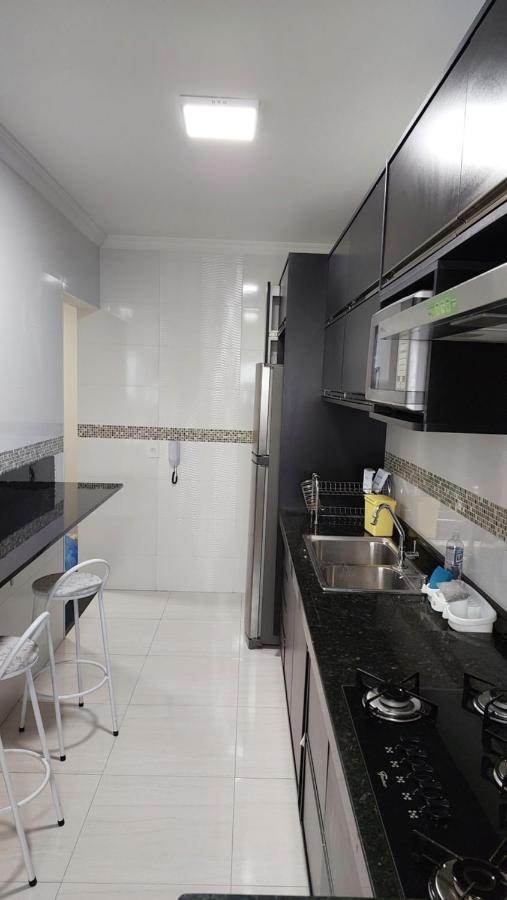 Apartamento Praia Grande -Canto Do Forte Bagian luar foto