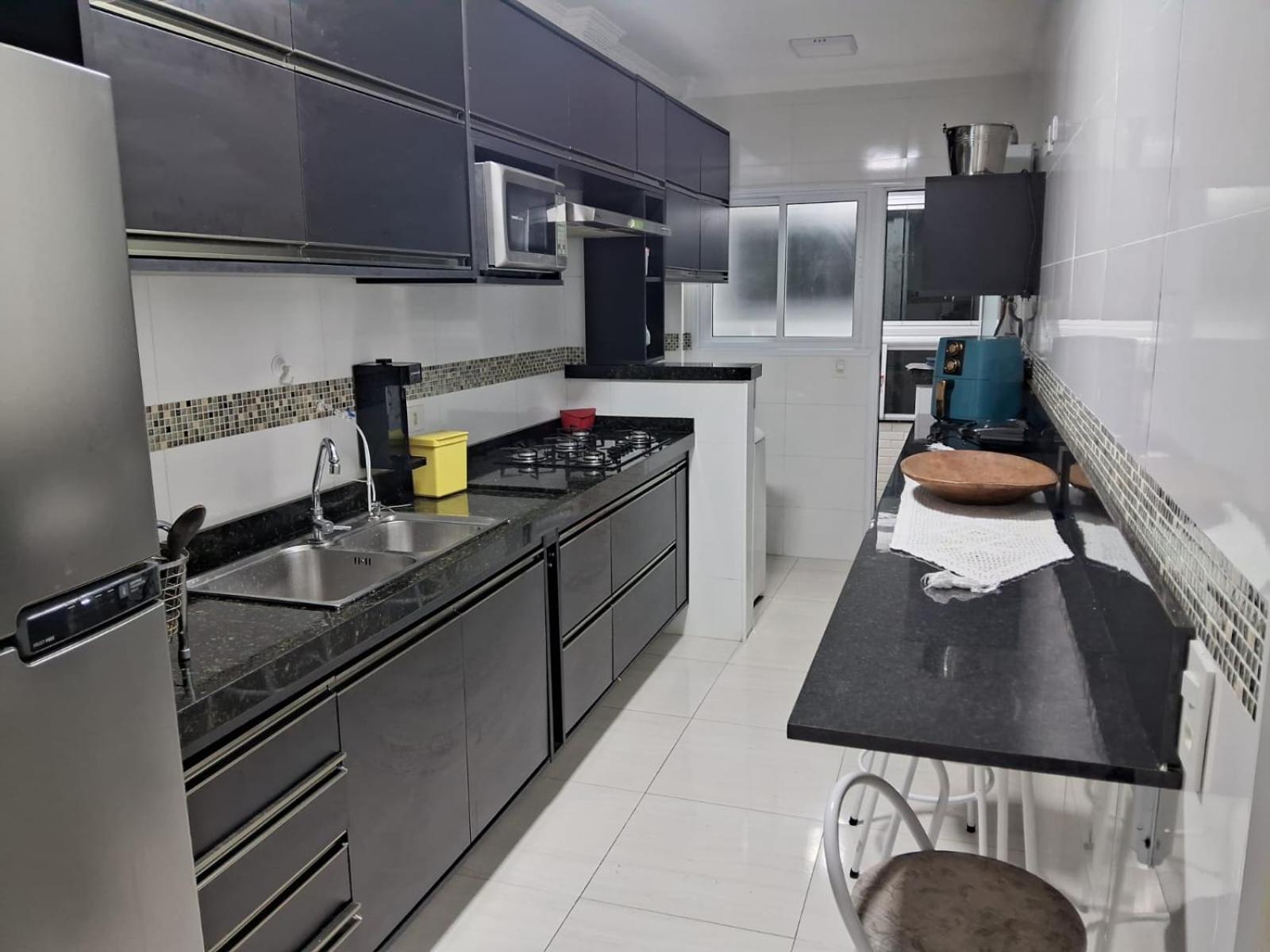 Apartamento Praia Grande -Canto Do Forte Bagian luar foto